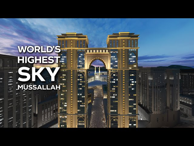 The world highest prayer room: The Sky Mussalla
